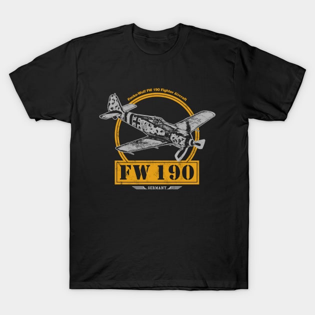 Focke-Wulf Fw 190 T-Shirt by rycotokyo81